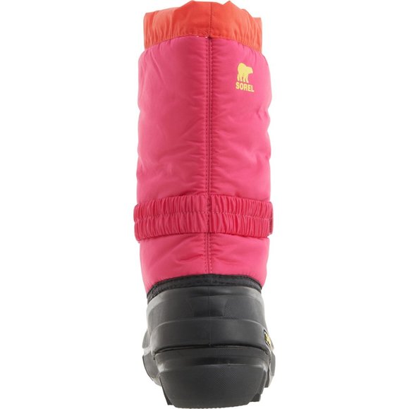 NWT Sorel Big Boys and Girls Flurry Snow Boots - Waterproof,Insulated pink 266sn - Picture 5 of 6